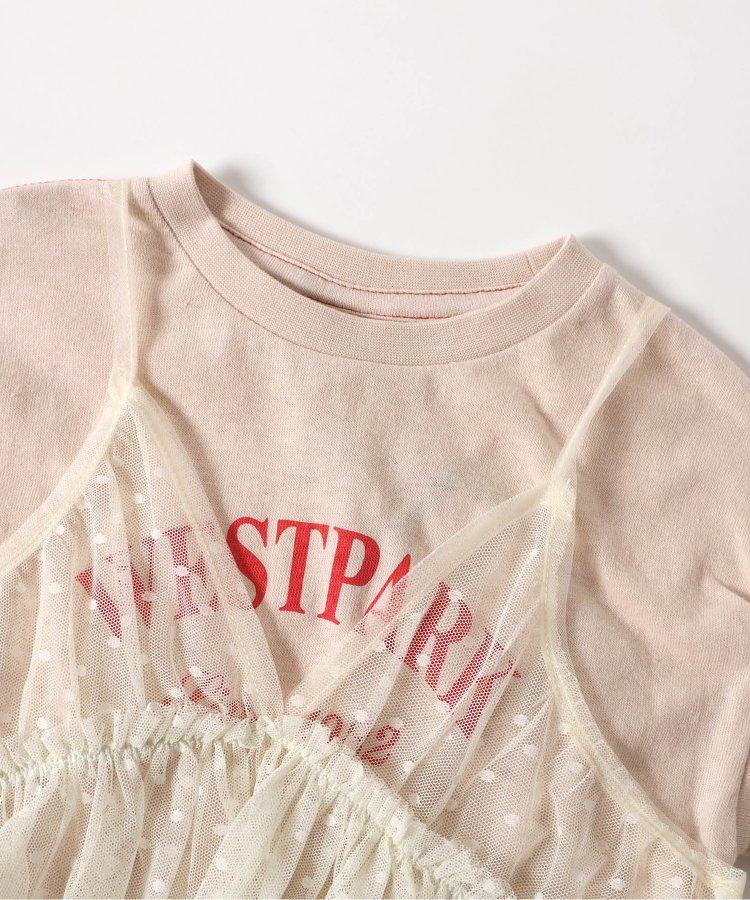 蕾絲吊帶連衣裙2印花襯衫