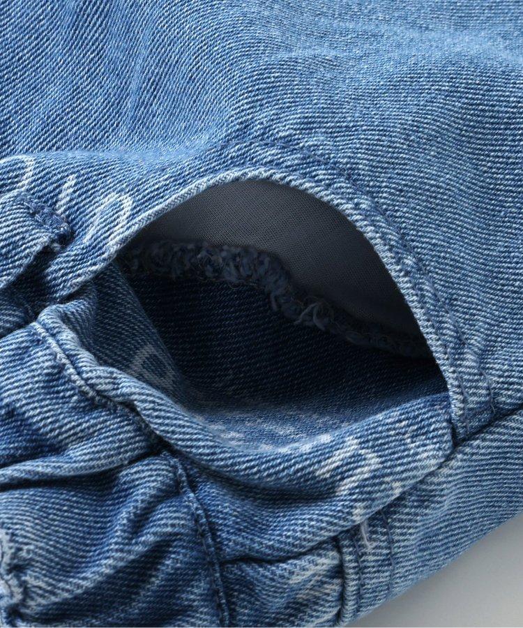 印花柯比牛仔褲 10分褲