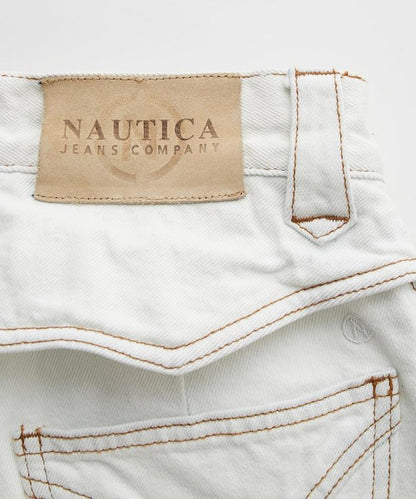 西部風格拼接牛仔褲