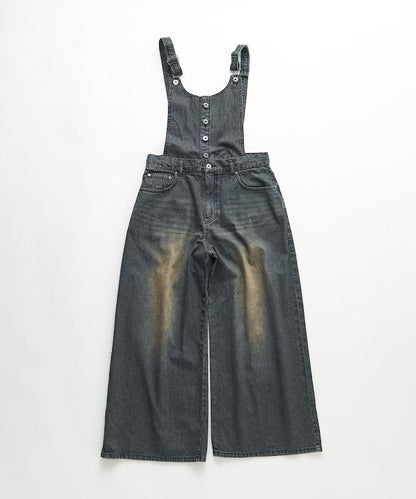 Hickory 2WAY牛仔工裝褲裙