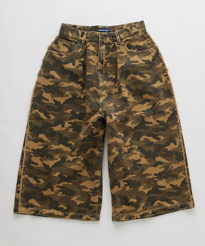 鉚釘裝飾牛仔 8分褲