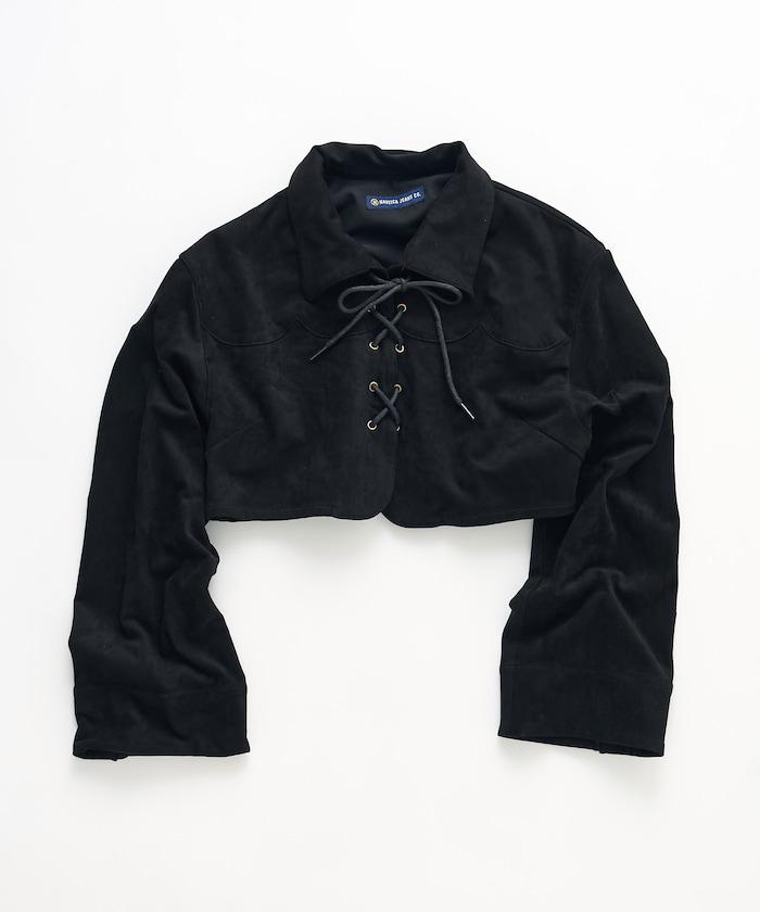 瑞典風短開衫上衣