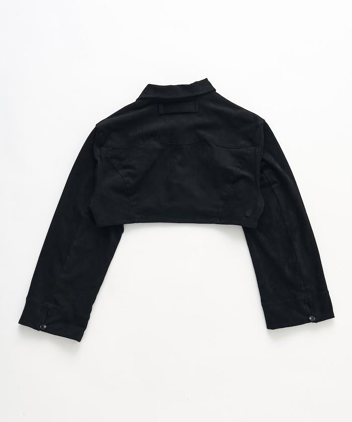 瑞典風短開衫上衣