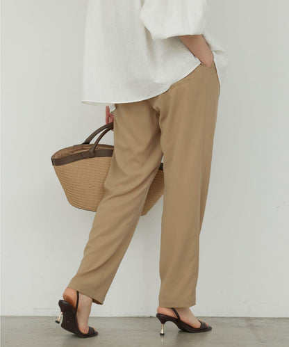 【更新！】【-3公斤顯瘦褲】針織錐形褲