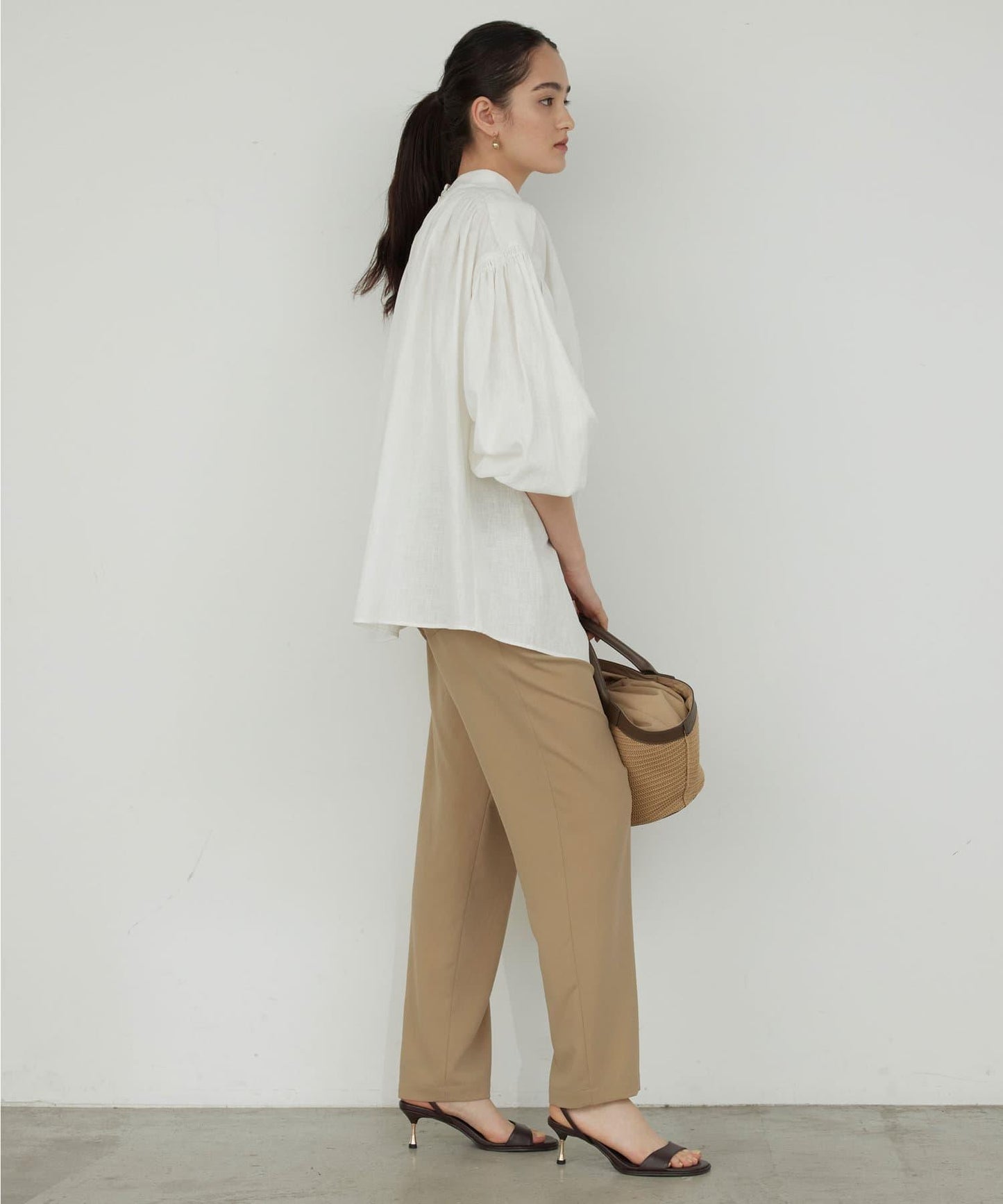 【更新！】【-3公斤顯瘦褲】針織錐形褲