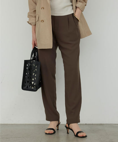 【更新！】【-3公斤顯瘦褲】針織錐形褲