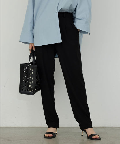 【更新！】【-3公斤顯瘦褲】針織錐形褲