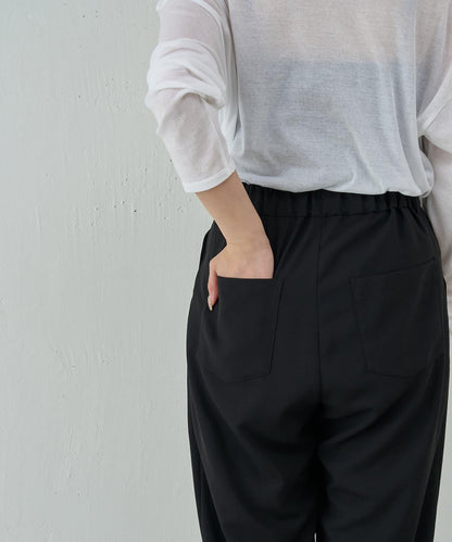 【更新！】【-3公斤顯瘦褲】針織錐形褲