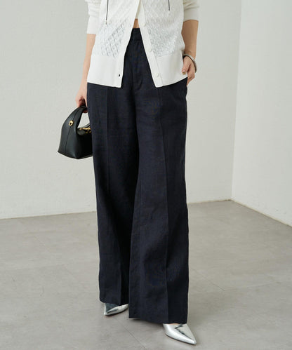 2褶寬鬆褲