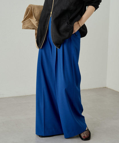 2褶寬鬆褲