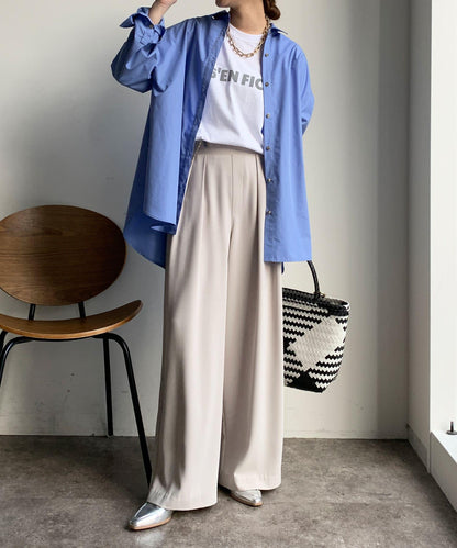 JES'EN FICHE絨布LOGO T恤