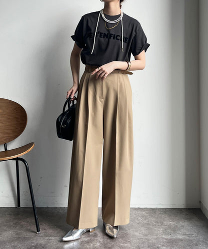 JES'EN FICHE絨布LOGO T恤