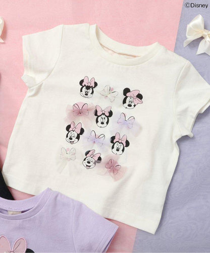 《迪士尼》卡通角色米妮混搭T恤