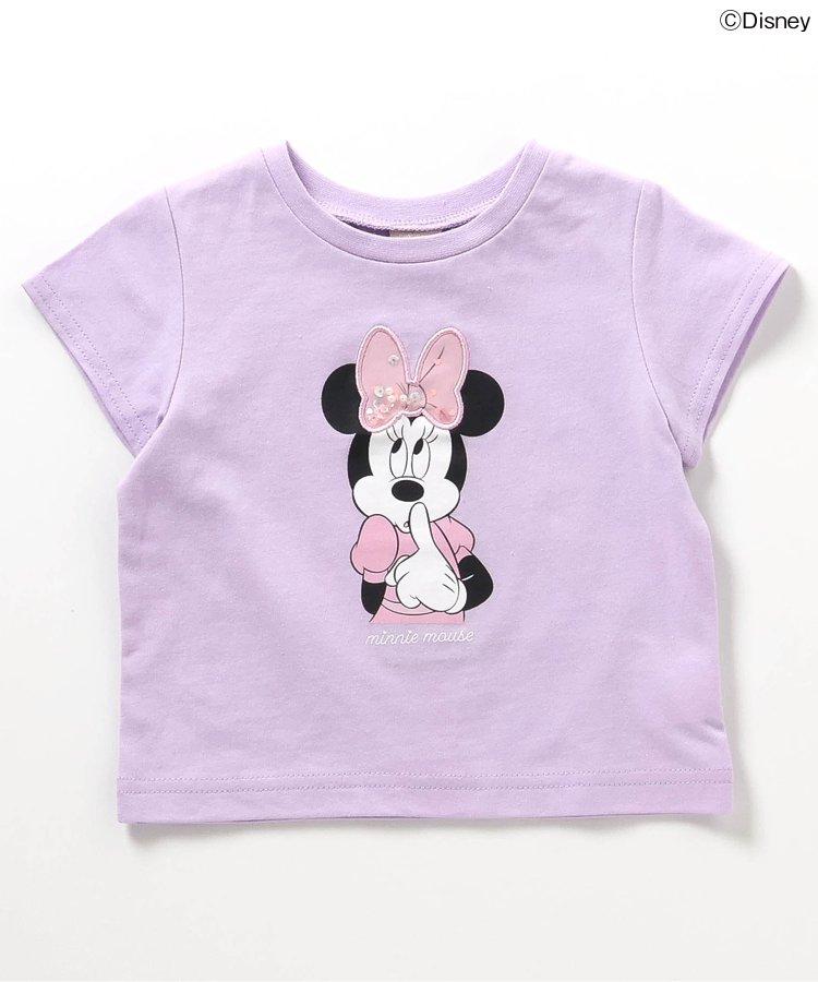 《迪士尼》卡通角色米妮混搭T恤