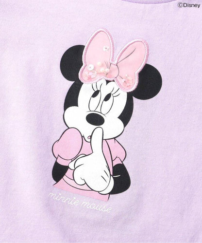 《迪士尼》卡通角色米妮混搭T恤