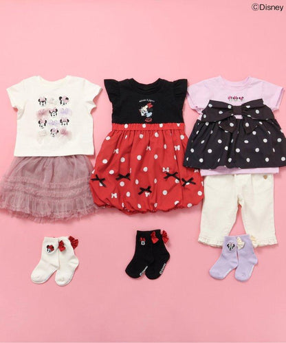 《迪士尼》卡通角色米妮混搭T恤