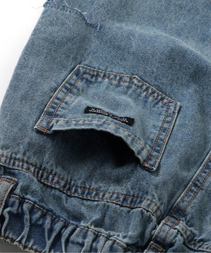 剪裁牛仔褲 10分褲