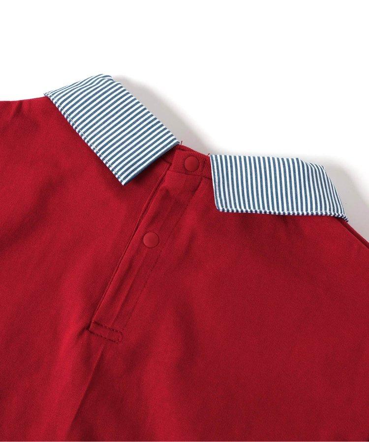 【連衣裙】襯衫圖案印花T恤