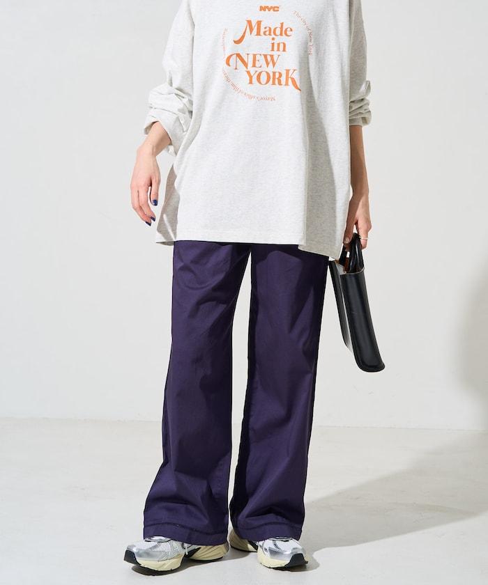 印度風格階梯賽褶皺休閒褲（可搭配套裝）