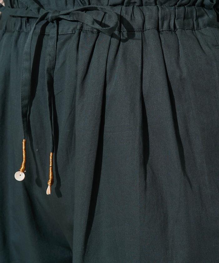 印度風格階梯賽褶皺休閒褲（可搭配套裝）