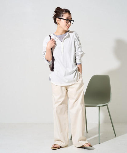 印度風格階梯賽褶皺休閒褲（可搭配套裝）