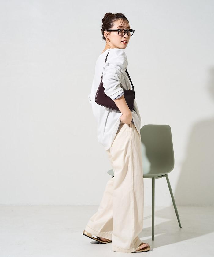 印度風格階梯賽褶皺休閒褲（可搭配套裝）