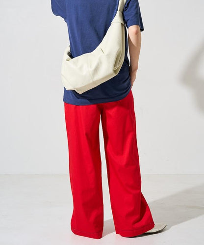 印度風格階梯賽褶皺休閒褲（可搭配套裝）