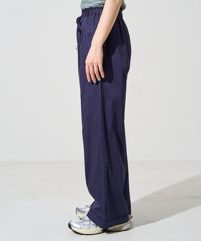 印度風格階梯賽褶皺休閒褲（可搭配套裝）