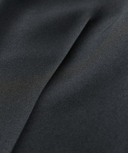 修身款彈力斜紋闊腿褲