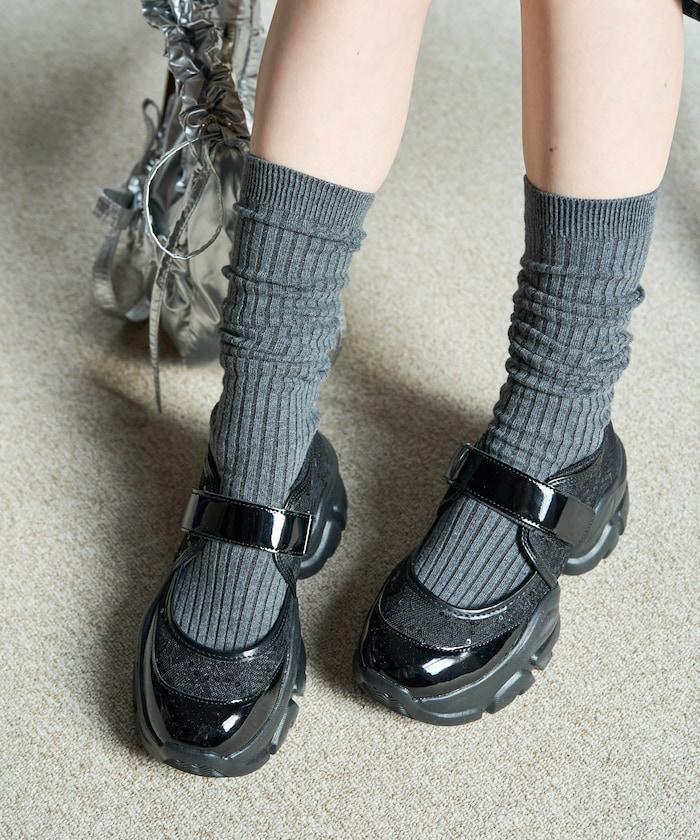 厚底 蕾絲 運動鞋【限定推出】