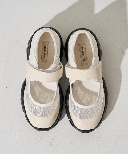 厚底 蕾絲 運動鞋【限定推出】