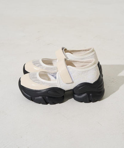 厚底 蕾絲 運動鞋【限定推出】