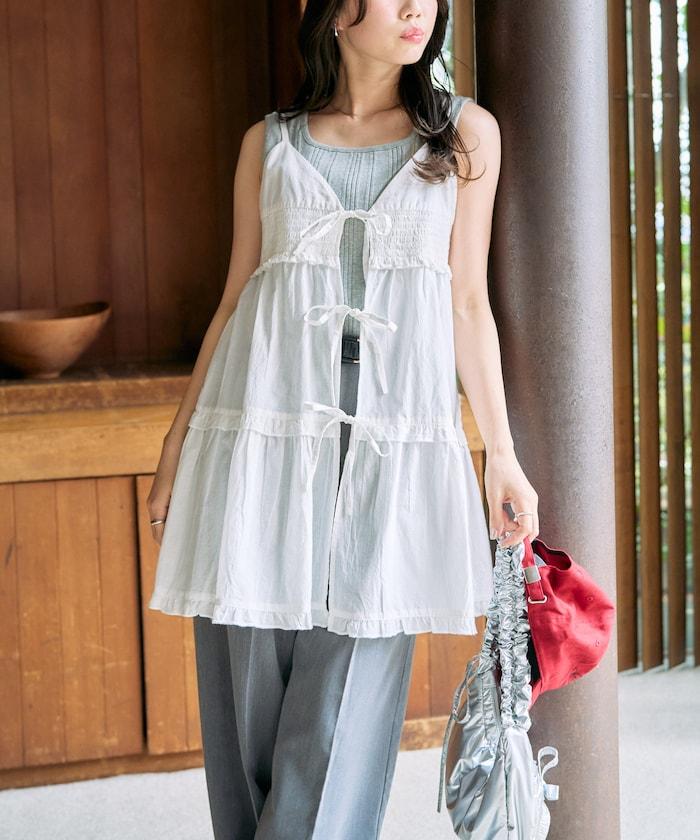 印度風格蕾絲細肩帶吊帶背心