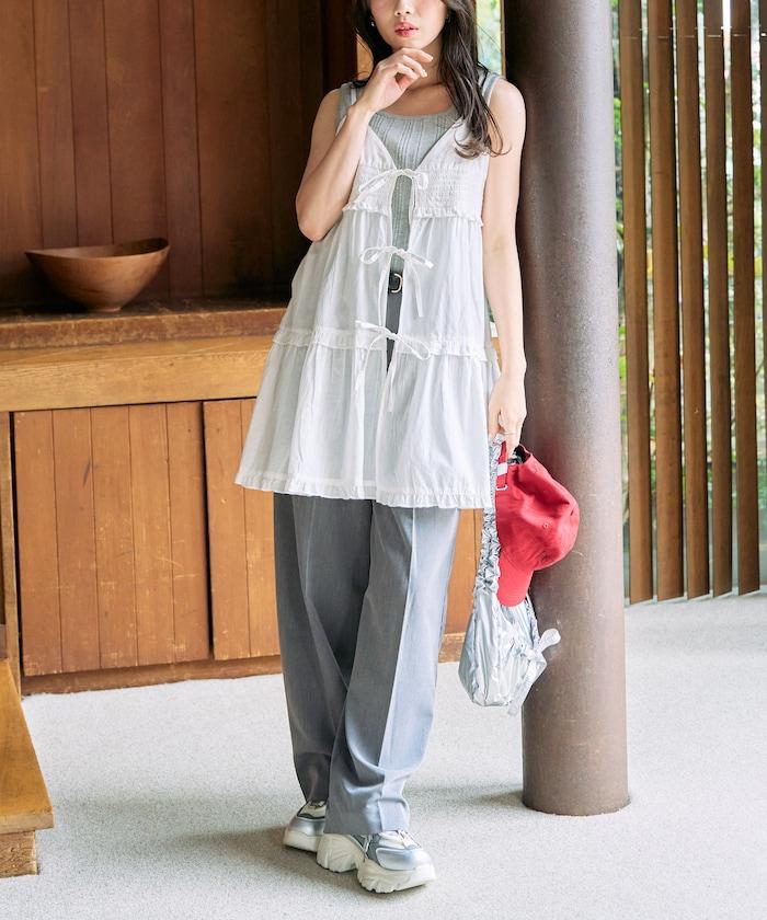 印度風格蕾絲細肩帶吊帶背心