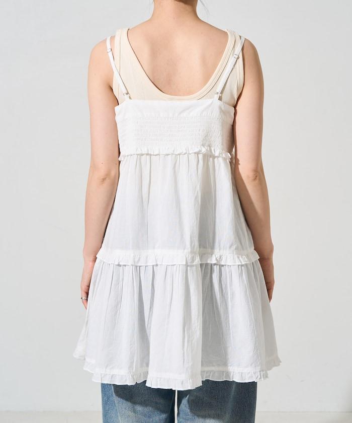 印度風格蕾絲細肩帶吊帶背心