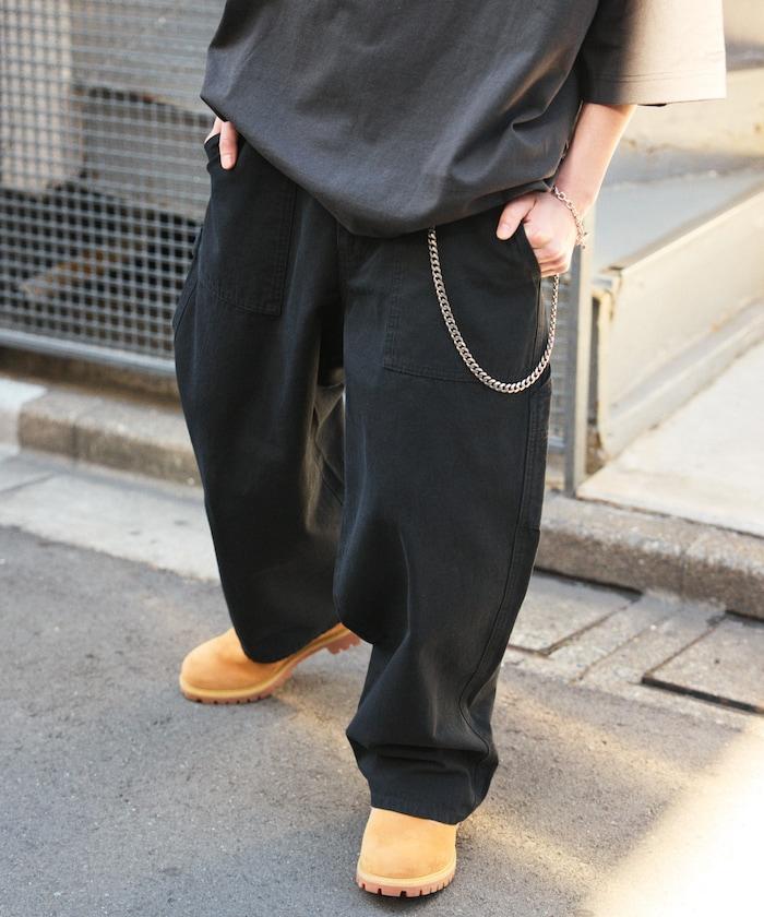 氣球剪裁 畫家褲 / 鴨絨 / 牛仔褲 【限定推出】