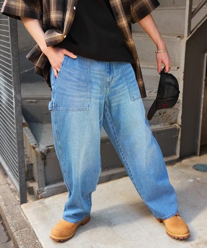 氣球剪裁 畫家褲 / 鴨絨 / 牛仔褲 【限定推出】