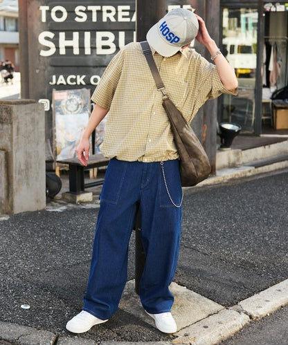 氣球剪裁 畫家褲 / 鴨絨 / 牛仔褲 【限定推出】