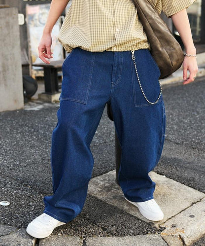 氣球剪裁 畫家褲 / 鴨絨 / 牛仔褲 【限定推出】