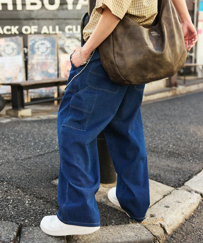 氣球剪裁 畫家褲 / 鴨絨 / 牛仔褲 【限定推出】