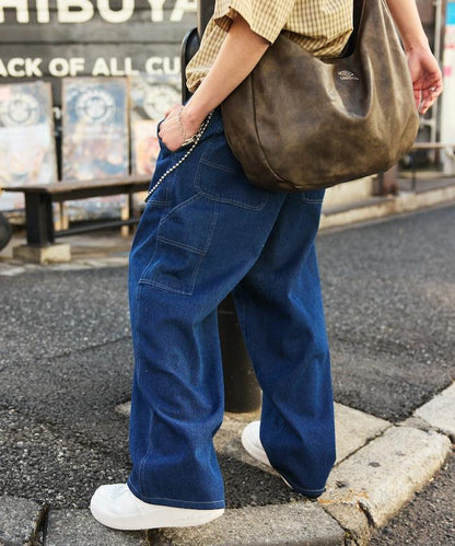 氣球剪裁 畫家褲 / 鴨絨 / 牛仔褲 【限定推出】