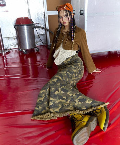 瑞典風短開衫上衣