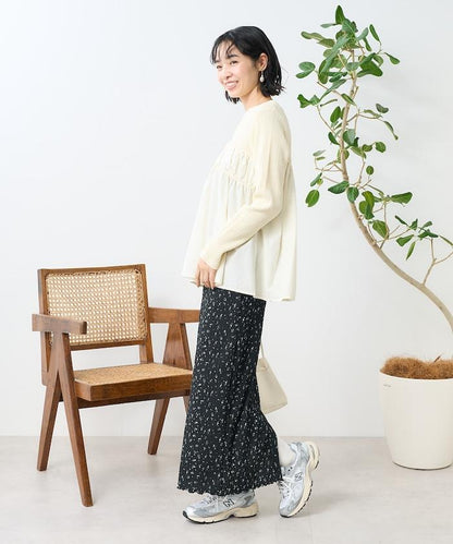 花紋彈力裙