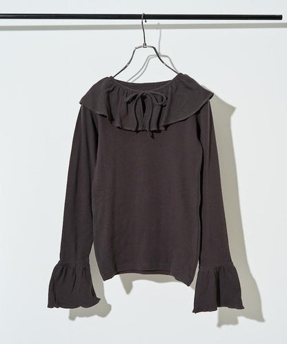 軍旅風荷葉邊衛衣