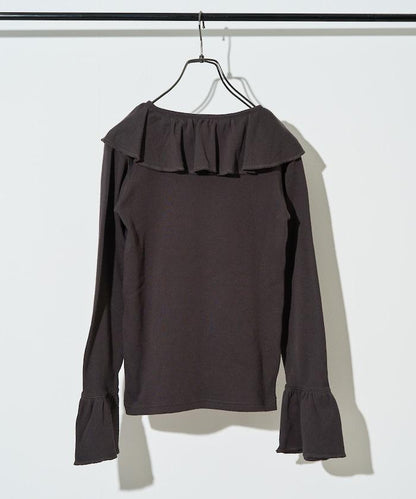 軍旅風荷葉邊衛衣