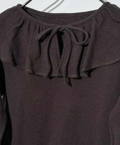 軍旅風荷葉邊衛衣