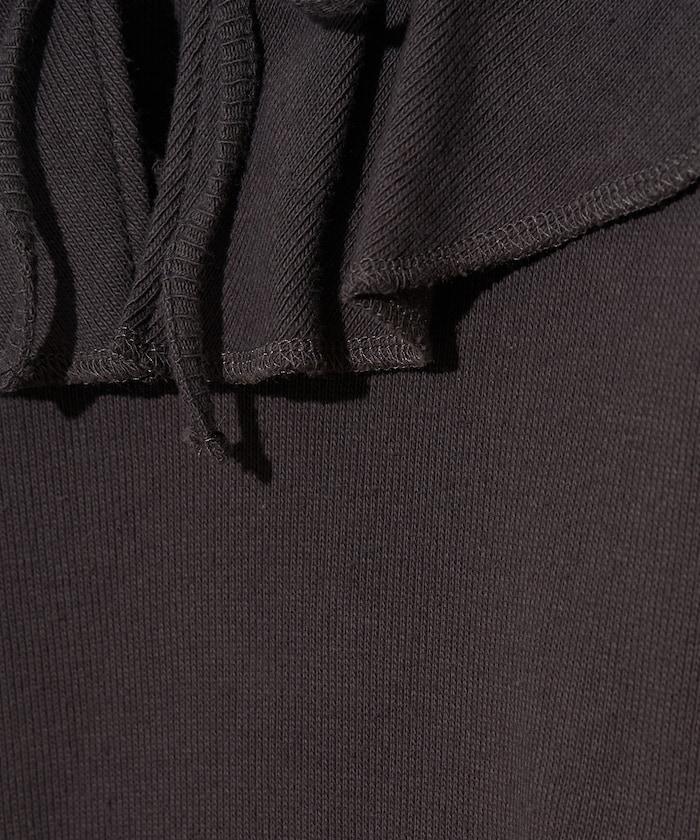 軍旅風荷葉邊衛衣