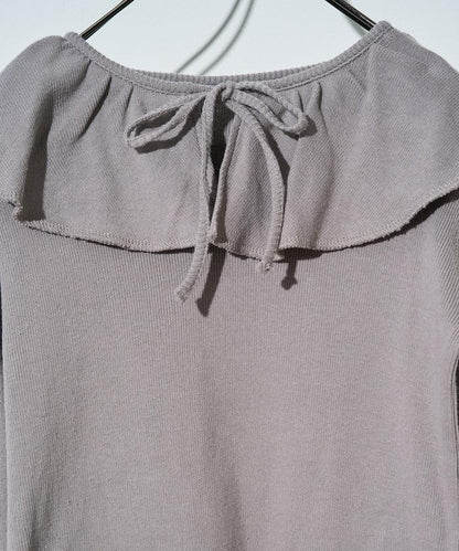 軍旅風荷葉邊衛衣