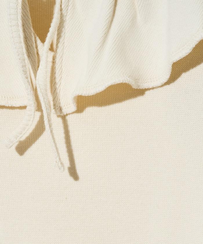 軍旅風荷葉邊衛衣