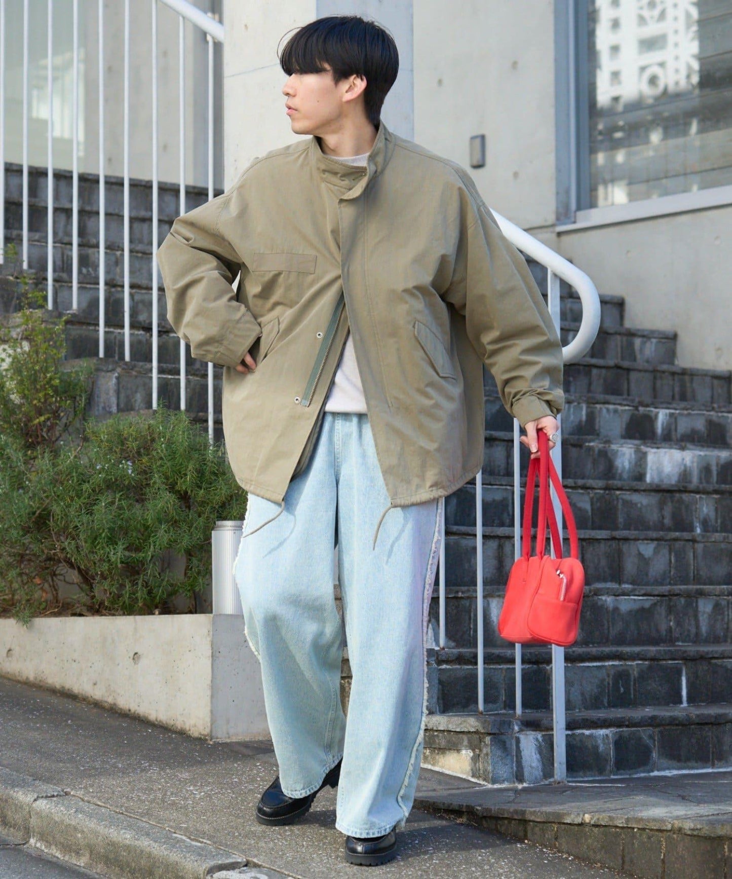 【SOUNDS GOOOOD】牛仔流蘇寬鬆褲